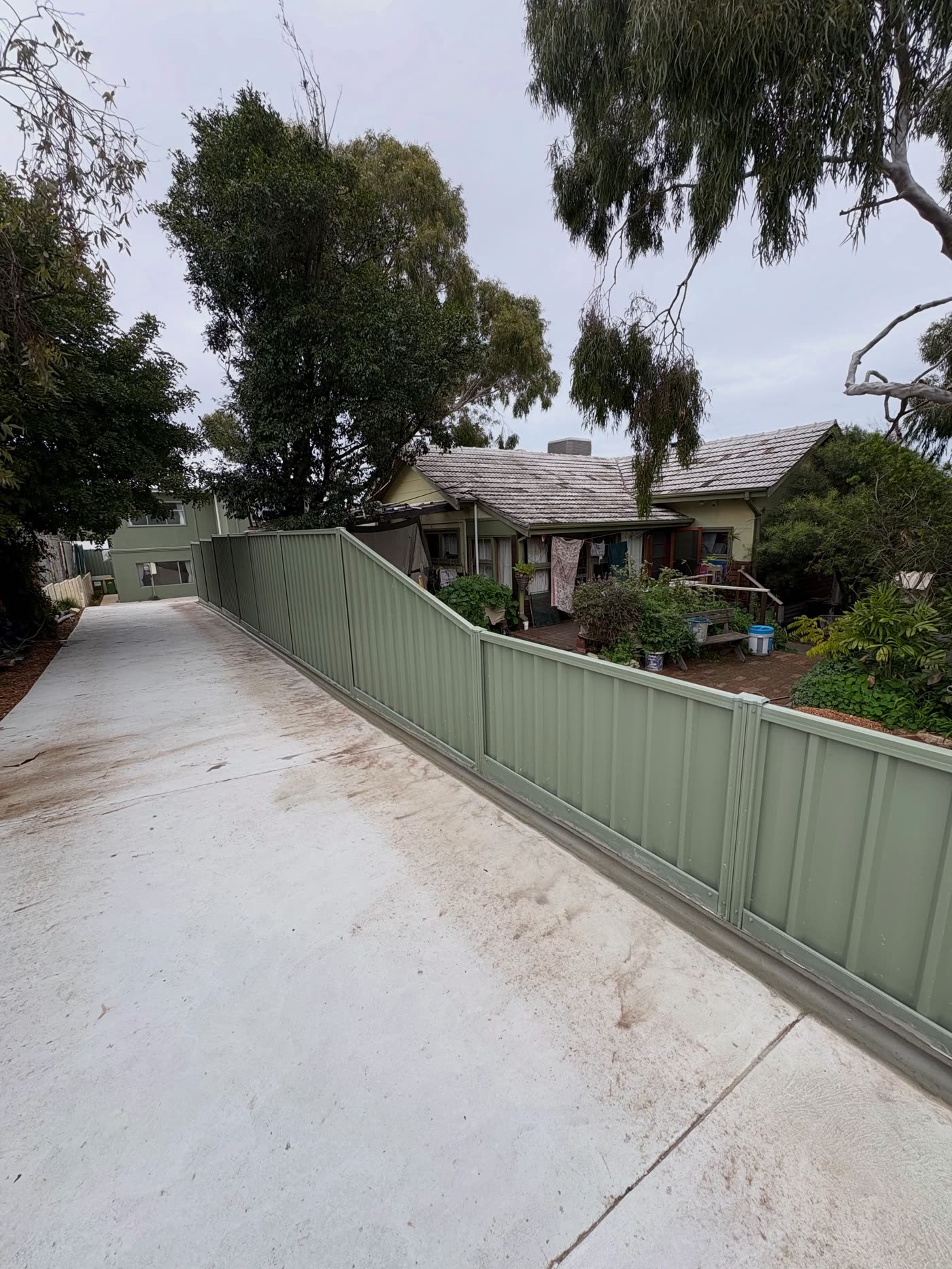 Emergency Sunday concrete pour finished clean, Fremantle